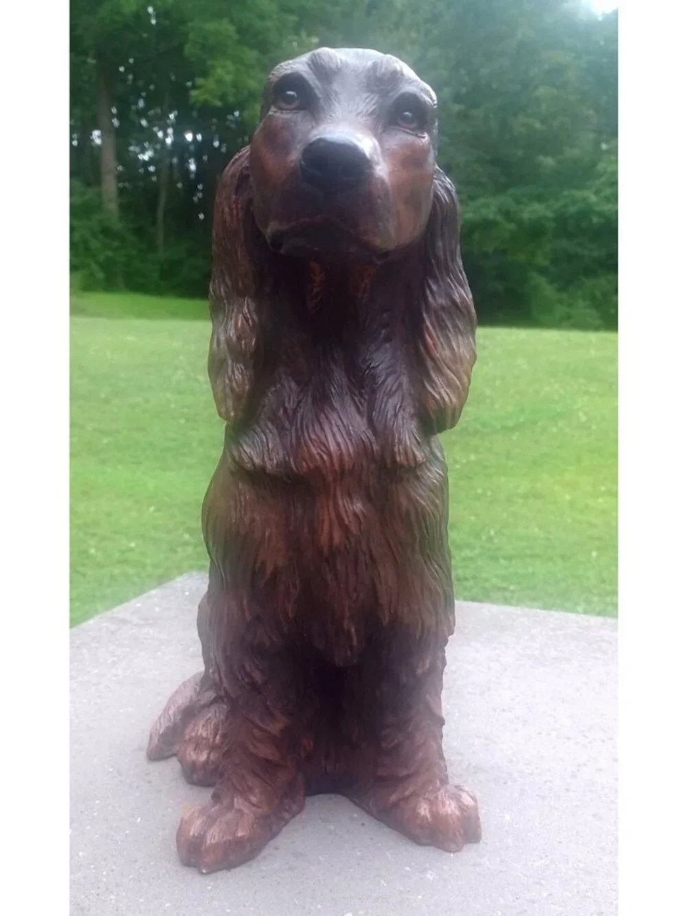 Vintage 1990 Universal Statuary Dog 13